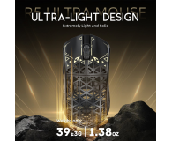 Attack Shark R5Ultra UltralightCarbon 8kHz/42kDPI PAW3950MAX Omron czarna - 1350006 - zdjęcie 5